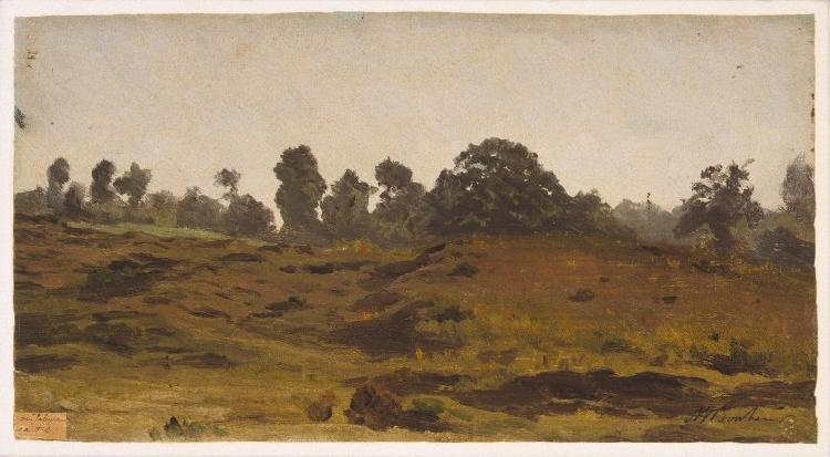 Rosa Bonheur View of a Field oil painting image